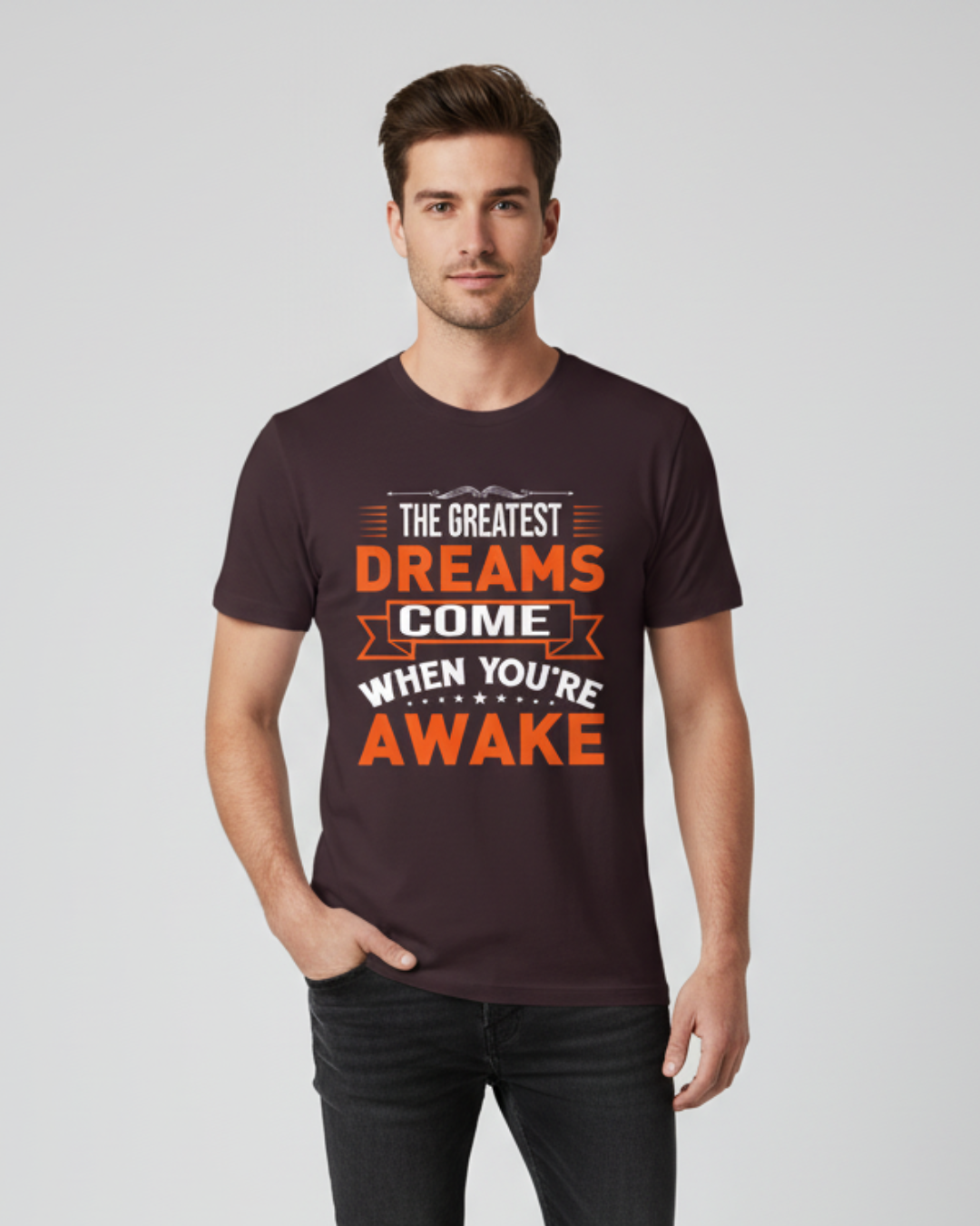 The Greatest Dreams Come When You're Awake – Dreamer’s Tee