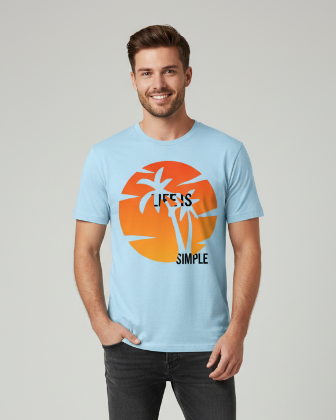 Life Is Simple – Minimalist Mindset Tee