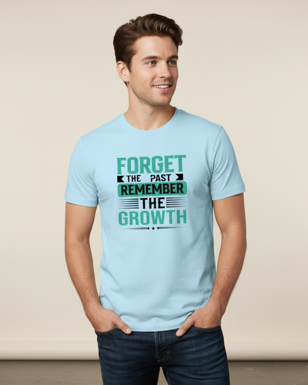 Forget the Past, Remember the Growth – Healing Mindset Tee