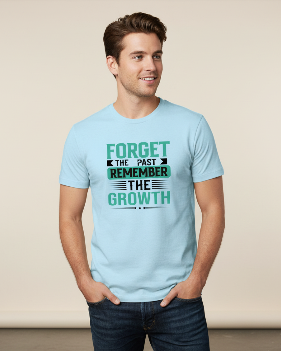 Forget the Past, Remember the Growth – Healing Mindset Tee