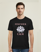 Find Your Calm – Minimalist Mindfulness T-Shirt