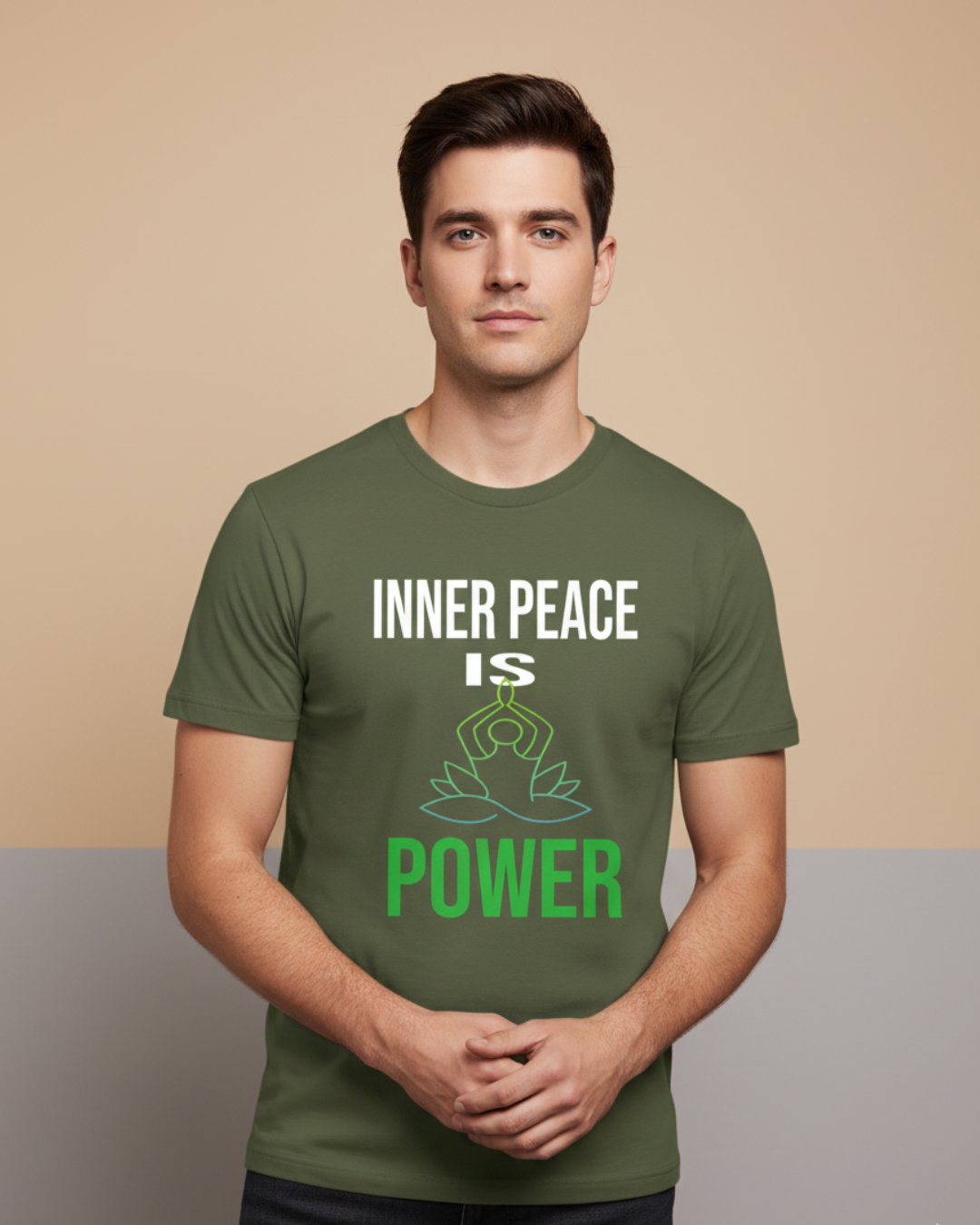 Inner Peace is Power – Minimalist Mindset T-Shirt