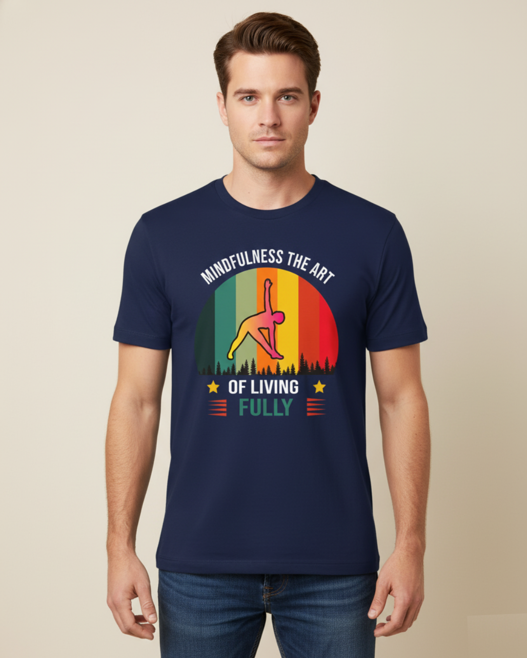 Mindfulness – The Art of Living Fully T-Shirt