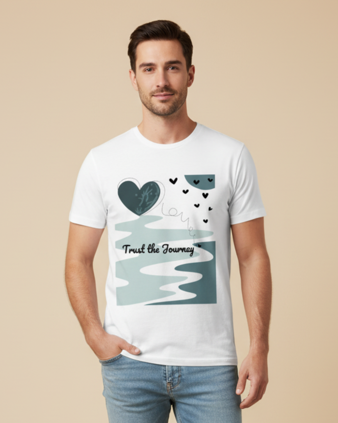 Trust The Journey – Motivational Shirt & T-Shirt for Life’s Adventures
