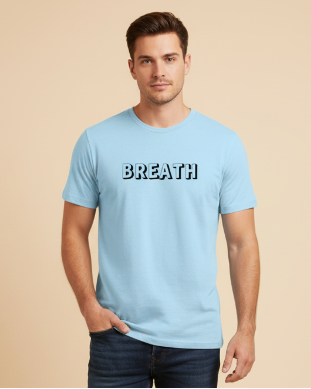 Breath – Calm & Comfortable T-Shirt in Long & Short Sleeve Styles