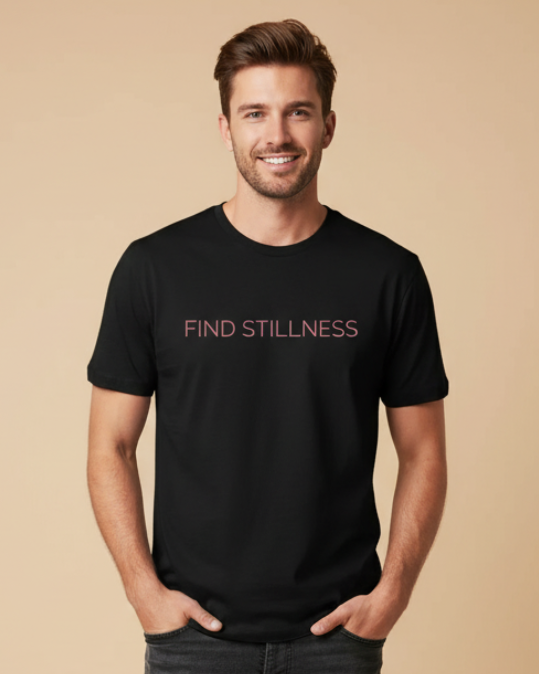 Find Stillness – Calming T-Shirt in Long & Short Sleeve Styles
