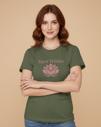 Start Within – Motivational T-Shirt in Long & Short Sleeve Styles