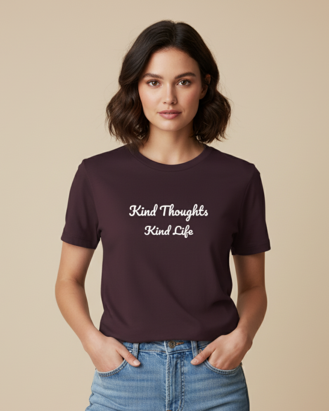 Kind Thoughts – Kind Life Organic Cotton T-Shirt