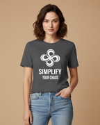 Simplify Your Chaos – Minimalist Shirt & T-Shirt for Clarity Seekers