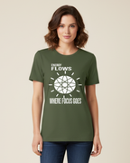 Energy Flows Where Focus Goes – Vision Alignment Tee