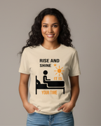 Rise and Shine — Motivational Morning T-Shirt (Short & Long Sleeve)