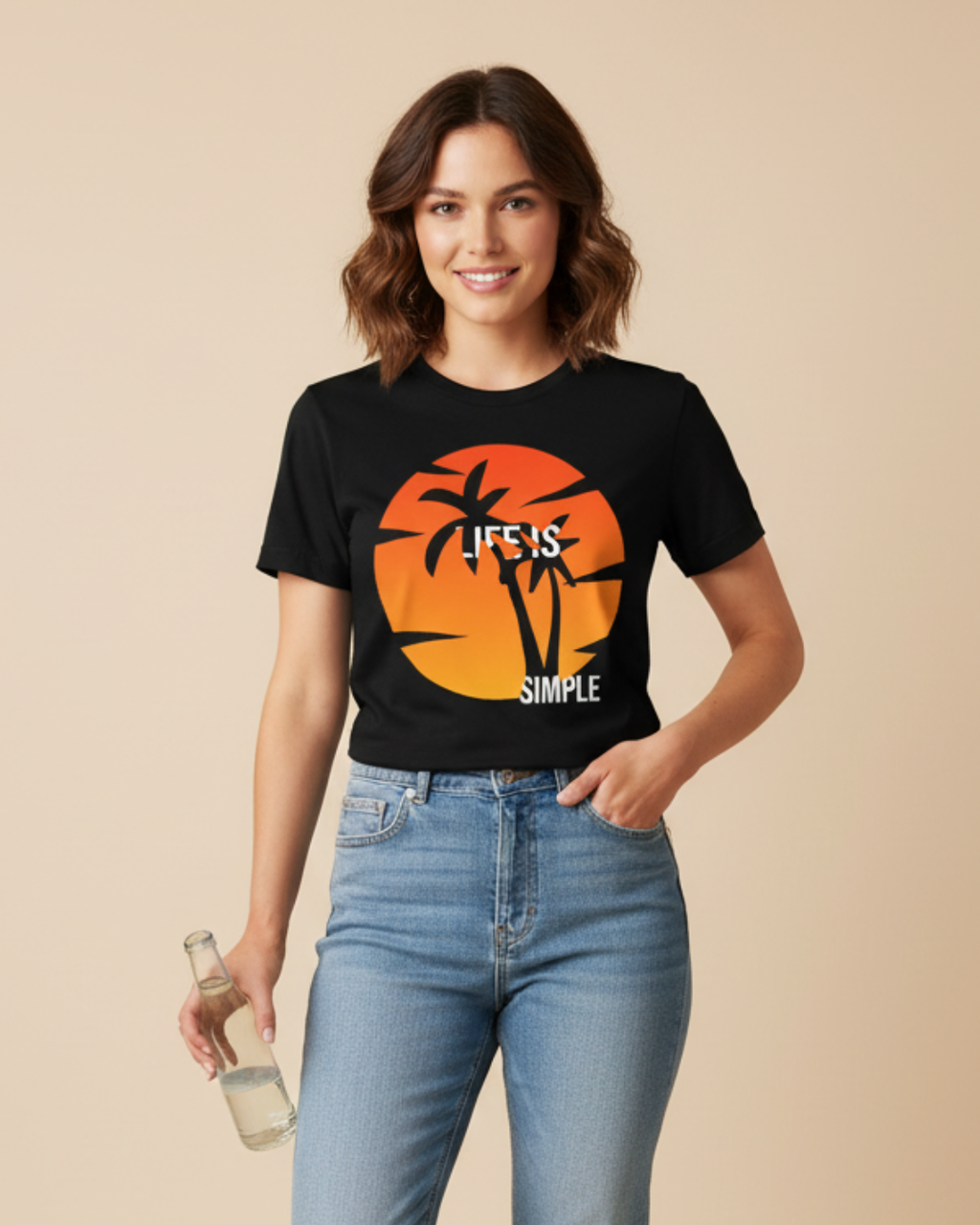 Life Is Simple – Minimalist Mindset Tee