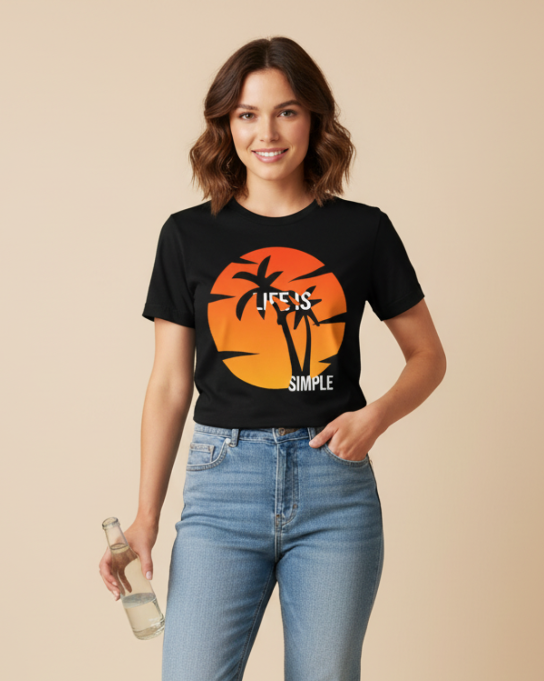 Life Is Simple – Minimalist Mindset Tee