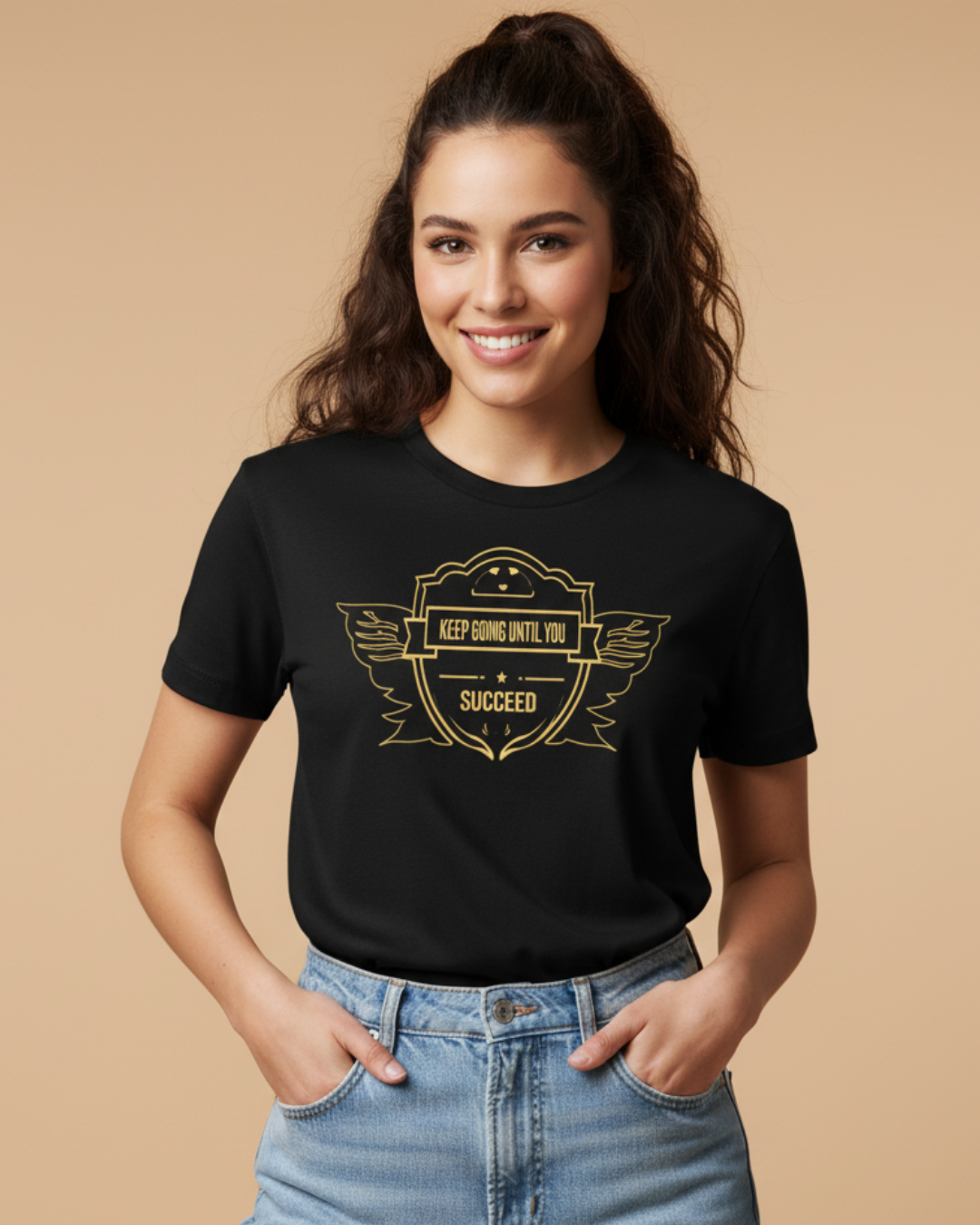 Keep Going Until You Succeed – Motivational Tee