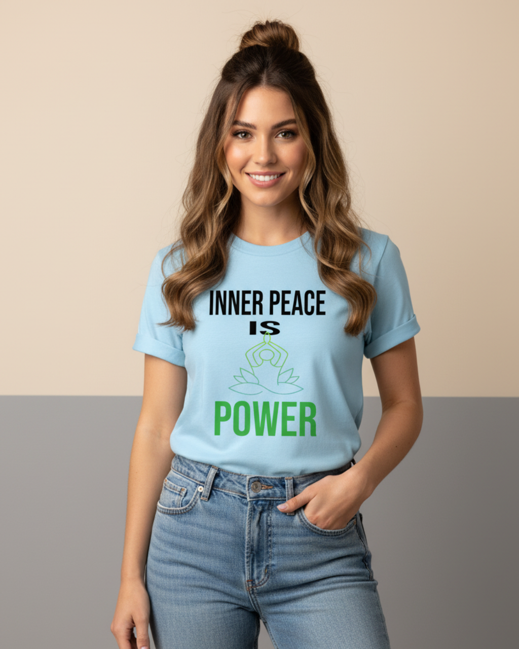 Inner Peace is Power – Minimalist Mindset T-Shirt