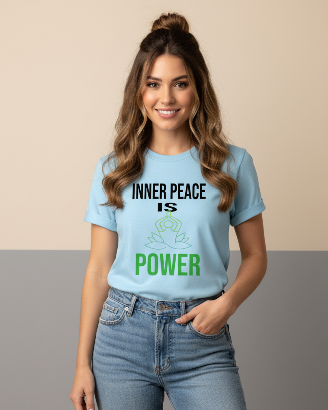 Inner Peace is Power – Minimalist Mindset T-Shirt