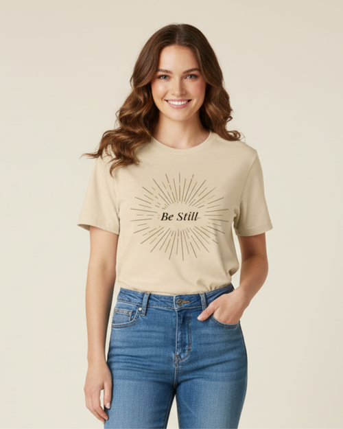 Be stillClear Mind, Full Heart – Motivational Minimalist Shirt & T-Shirt