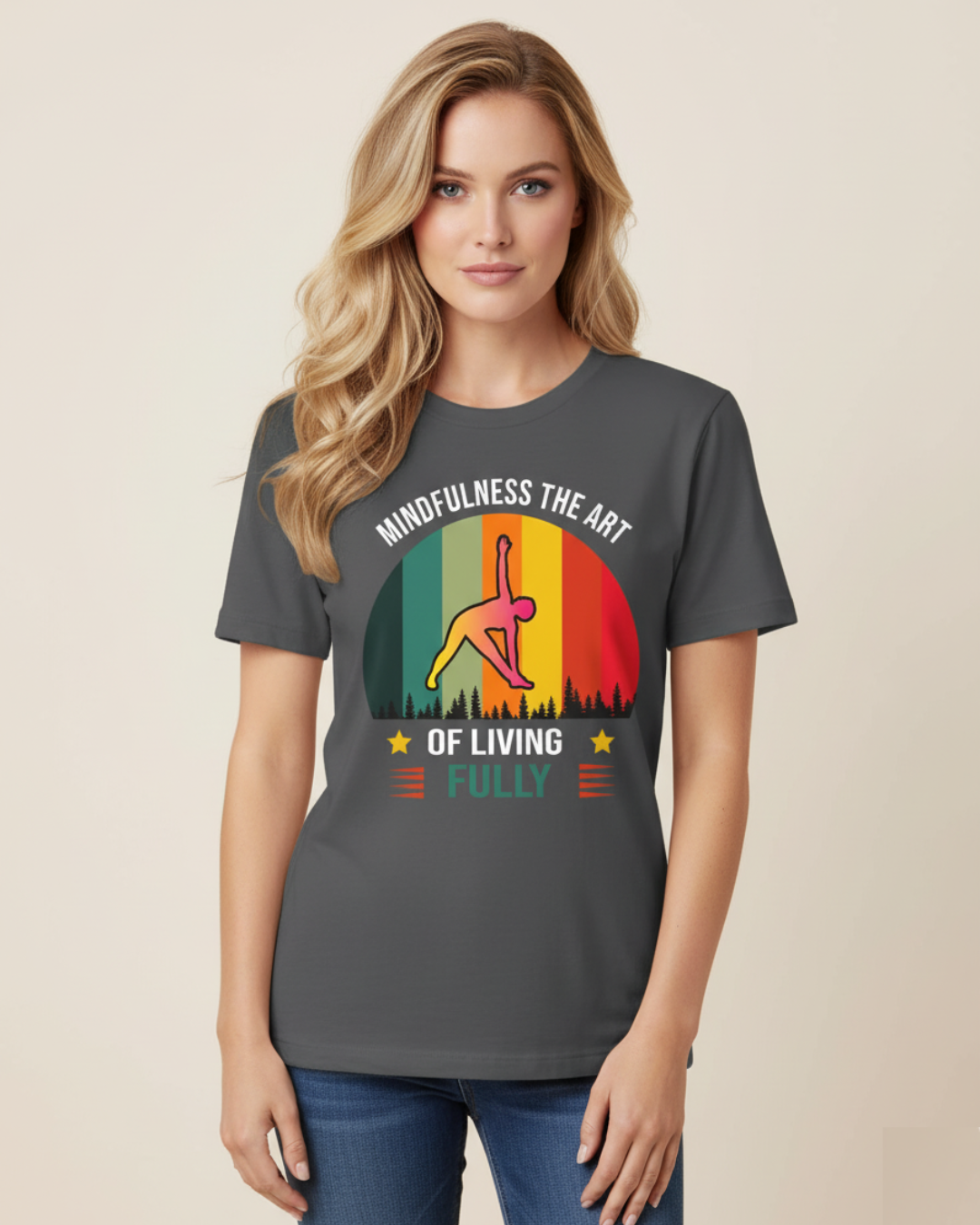 Mindfulness – The Art of Living Fully T-Shirt