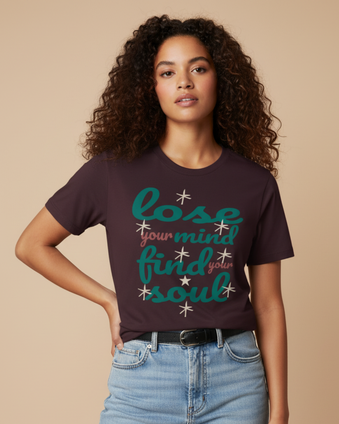 Lose Your Mind - Find Your Soul – Inspirational T-Shirt in Long & Short Sleeve Styles