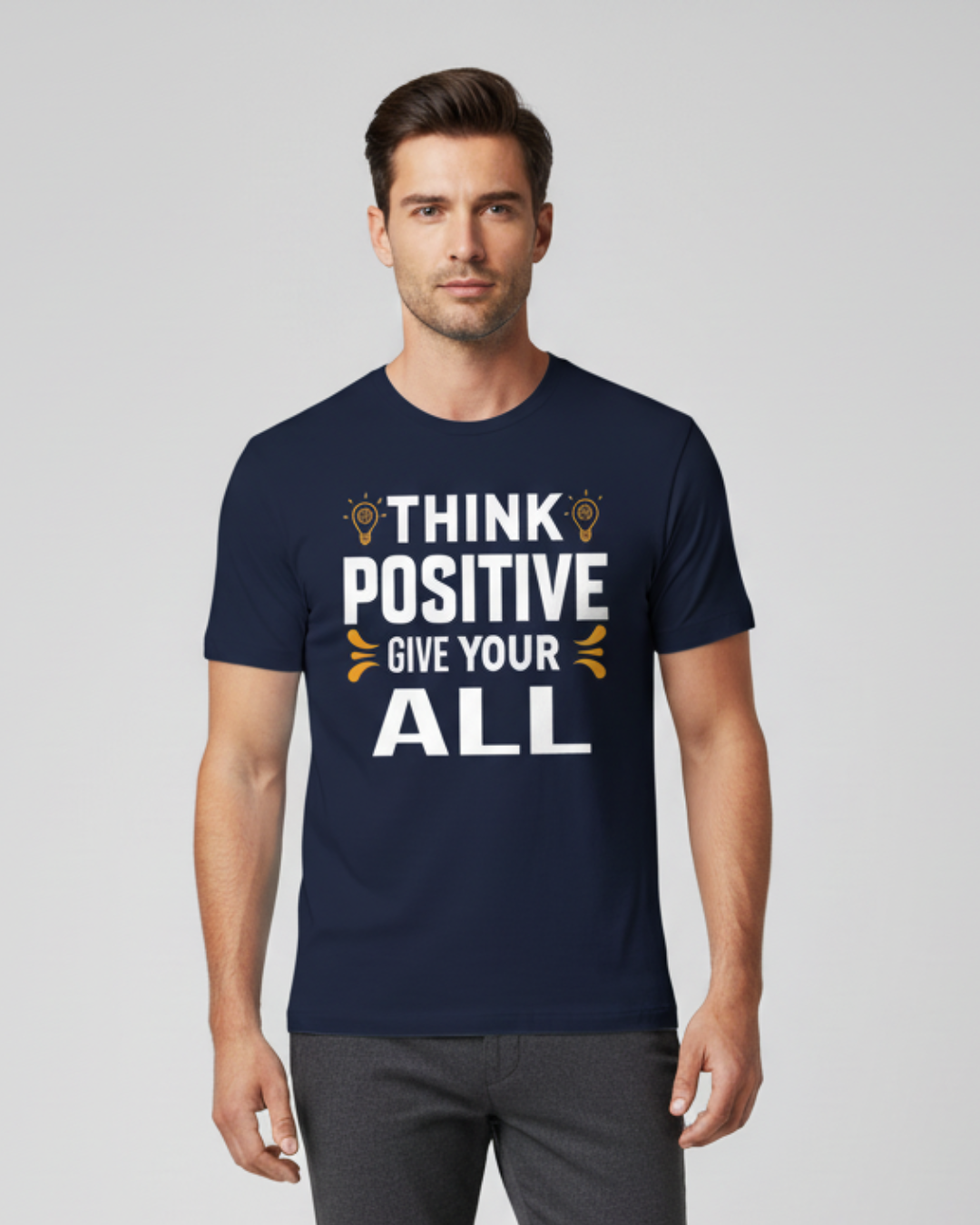 Think Positive, Motivational Mindset T-Shirt